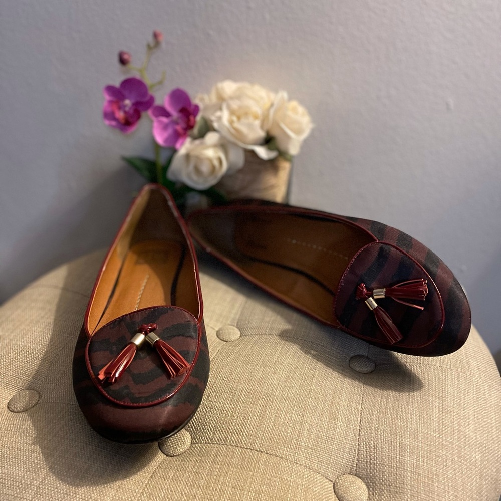 Dolce Vita Striped Loafers - Size 8.5 - Picture 9 of 13